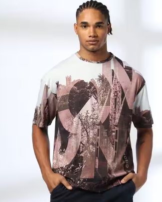 Lee Men T-Shirts - Charcoal / White