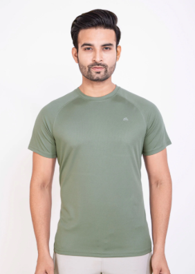Nike Unisex Activewear Tops - Black / Olive