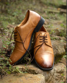 Adidas Men Oxford Shoes - Brown / Tan