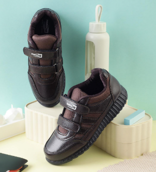 Skechers Kids School Shoes - Red / Black