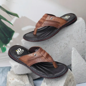 Bata Men Sandals - Grey / Black