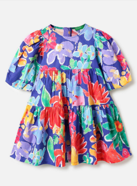 Screenshot 2026-10-01 170419 United Colors of Benetton Kids Dresses - Blue / Red