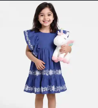 Screenshot 2026-10-01 170452 Uniqlo Kids Dresses - White / Blue