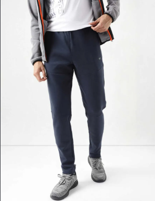 Uniqlo Men Trousers - Charcoal / White