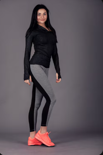 Levi's Women Leggings - Black / Pink