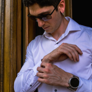 Lee Men Formal Shirts - Black / Grey