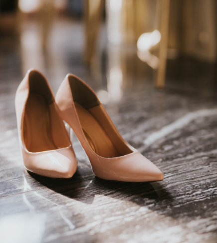 ASICS Women Heels - Peach / White