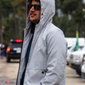 Nike Unisex Rain Jackets - White / Blue
