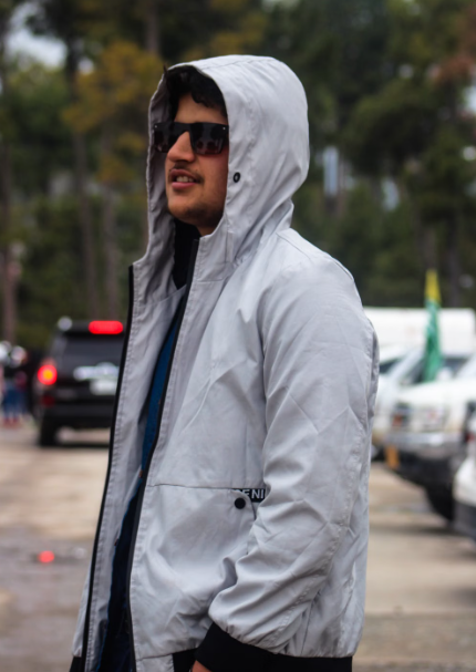 Nike Unisex Rain Jackets - White / Blue