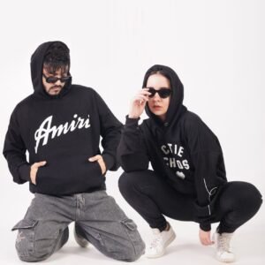 H&M Unisex Hoodies - Grey / White