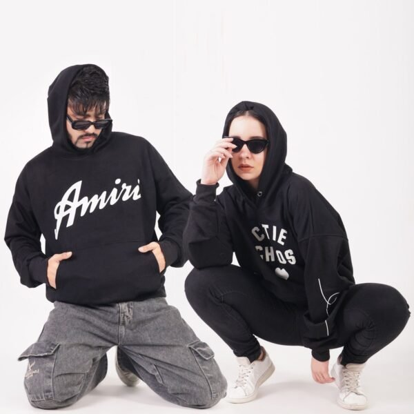 H&M Unisex Hoodies - Grey / White