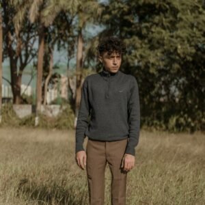 U.S. Polo Assn. Senior Sweaters - Tan / Navy