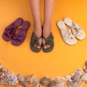 Bata Senior Sandals - Grey / Black