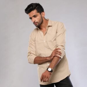 Lee Men Polo Shirts - Tan / Brown