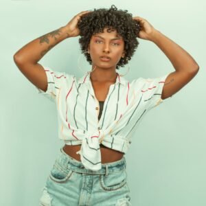 ONLY Women Blouses - Maroon / Beige