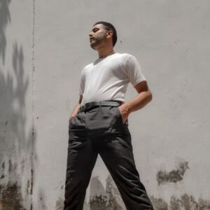Uniqlo Men Cargo Pants - Black / Grey